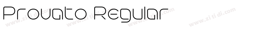 Provato Regular字体转换 Provato Regular字体转换